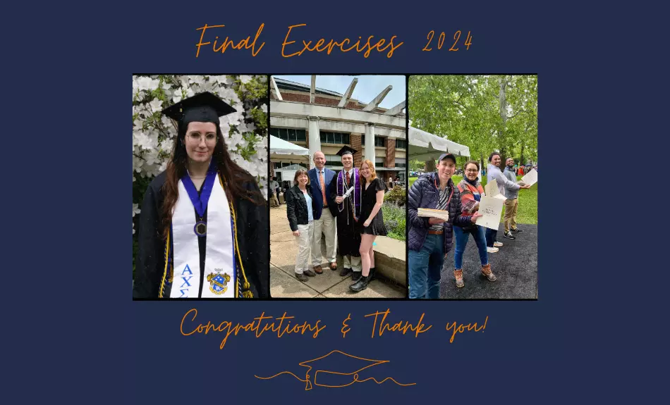 Congratulations and Thank You!
